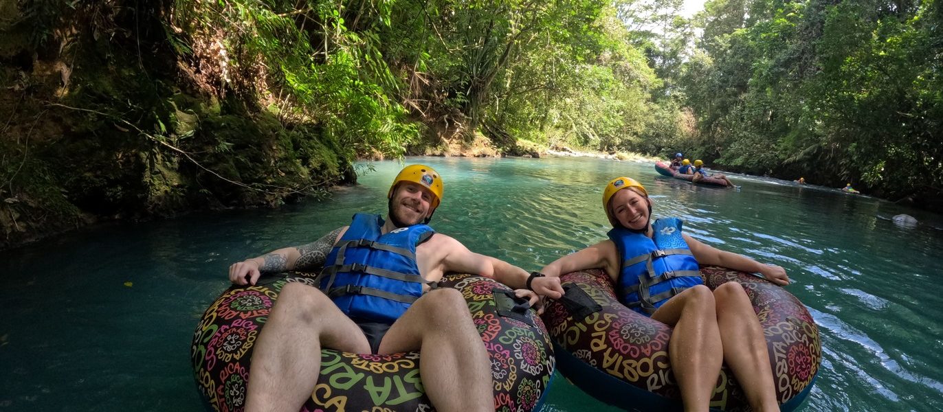 river and forest in rio celeste costa rica