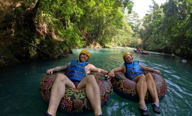river and forest in rio celeste costa rica