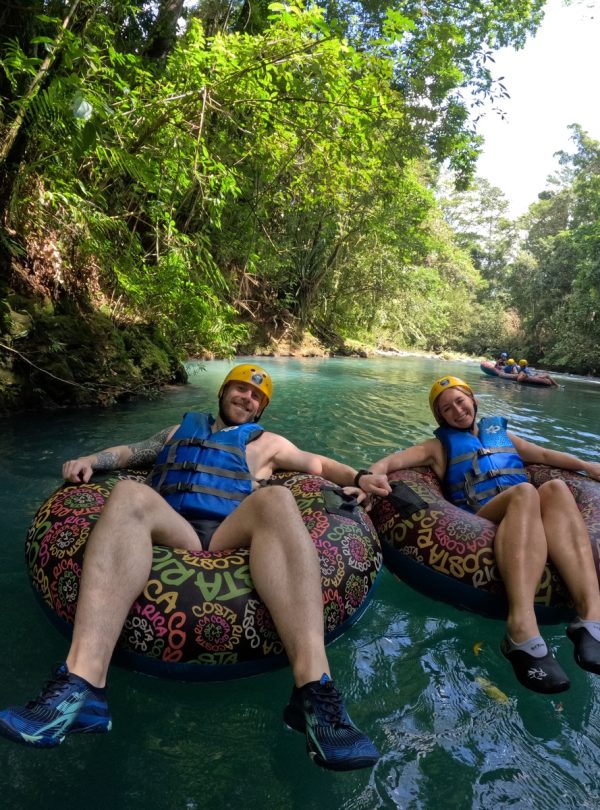 river and forest in rio celeste costa rica