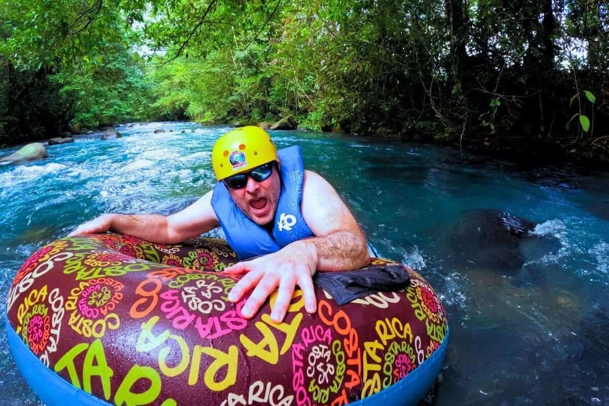 Résultat de la recherche de voyage 7 tubing adventure rio celeste costa rica