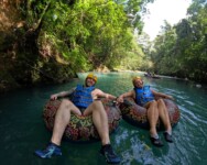 river and forest in rio celeste costa rica