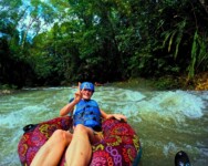 rapids in rio celeste costa rica
